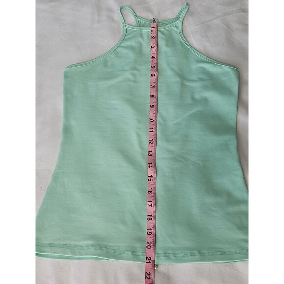 BUFFBUNNY WOMEN'S MINT GREEN RACERBACK TANK – SIZE SMALL – STRETCH FIT - Picture 8 of 11